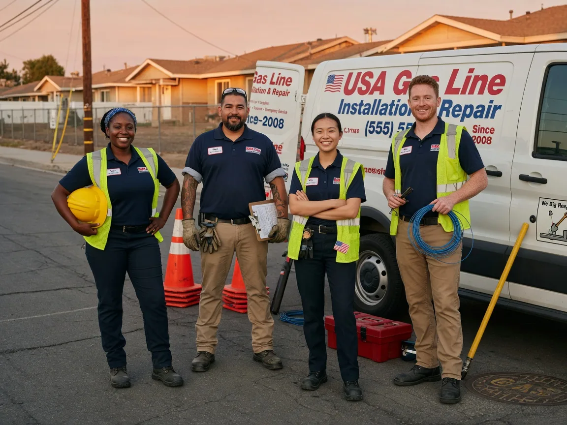 Gas Line Installation company in Egypt, AR
